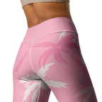 CoastFlex Sport Pink Palms Leggings