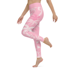 CoastFlex Sport Pink Palms Leggings