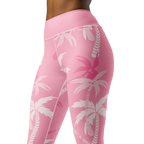CoastFlex Sport Pink Palms Leggings