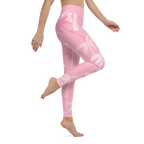 CoastFlex Sport Pink Palms Leggings