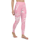 CoastFlex Sport Pink Palms Leggings