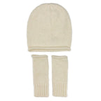 Alpaca Fingerless Knit Gloves Long Ribbed Cuff Winter Gloves Thumb Slit BandsCo Straps