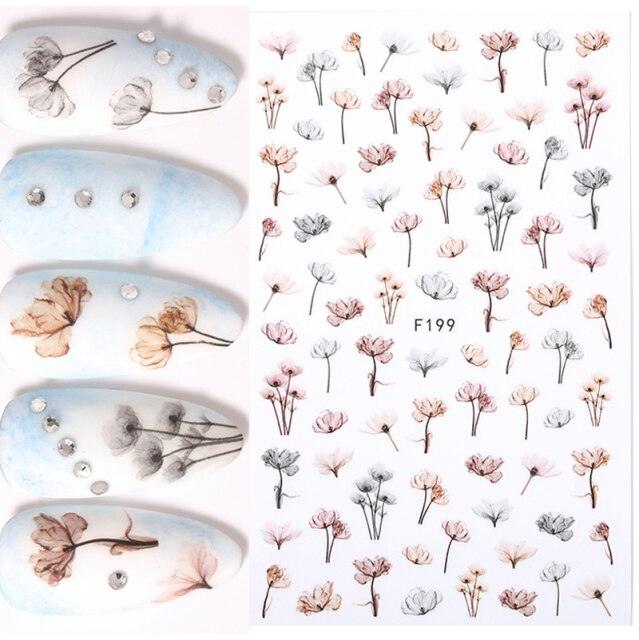 Alphabet Love Shaped  Pattern 3D Nail Stickers Slider Valentine Day Decals Foil For Love Nail Art Decoration Pop Art Nail Stickers Sexy Girl Designs Comics Water Transfer Decals Manicure Lips Nail Art Decorations Slider Nail Art Stickers Stevvex