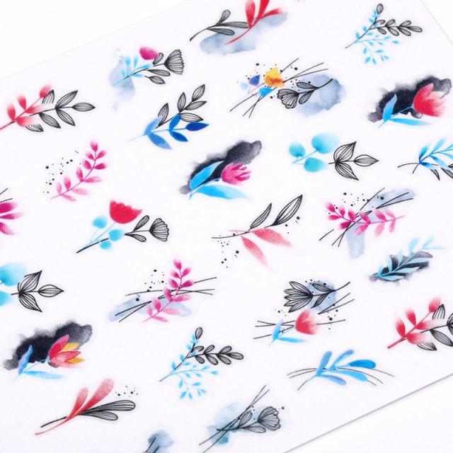 Alphabet Love Shaped  Pattern 3D Nail Stickers Slider Valentine Day Decals Foil For Love Nail Art Decoration Pop Art Nail Stickers Sexy Girl Designs Comics Water Transfer Decals Manicure Lips Nail Art Decorations Slider Nail Art Stickers Stevvex