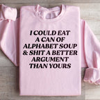 Alphabet Soup Sweatshirt Peachy Sunday