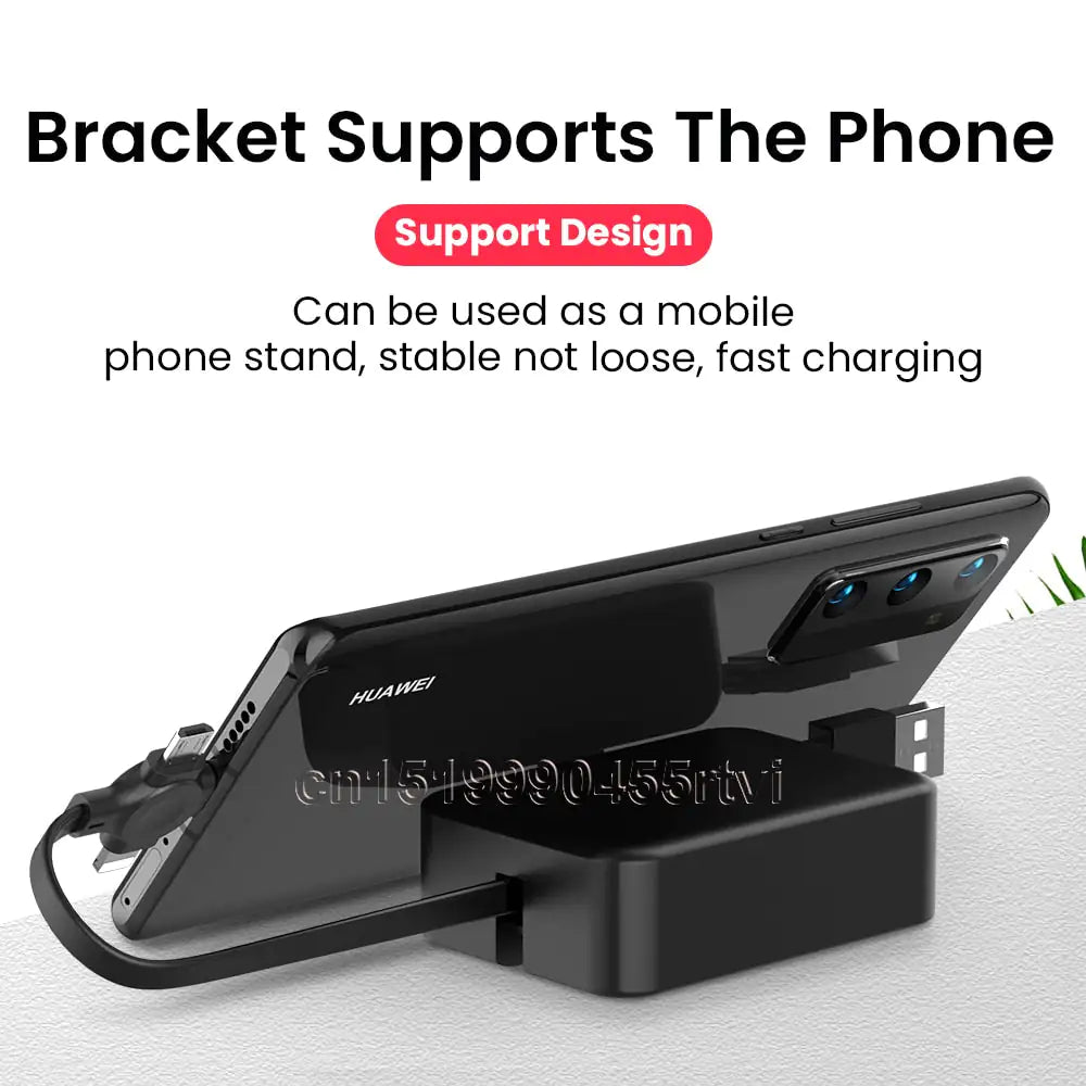 Indestructible 4 in 1 Ultra Turbo Retractable Charger - SmartCharger Pi-Mart