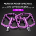 Aluminum Alloy Bicycle Pedals Road Anti-Slip Ultralight Sealed Bearing One-Piece Molding Anti-Oxidation Bike Pedals Mountain Bike Pedals Flat Pedals Nylon Fiber Bicycle Platform Pedals For Road Mountain Stevvex