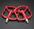 Aluminum Alloy Bicycle Pedals Road Anti-Slip Ultralight Sealed Bearing One-Piece Molding Anti-Oxidation Bike Pedals Mountain Bike Pedals Flat Pedals Nylon Fiber Bicycle Platform Pedals For Road Mountain Stevvex