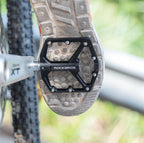 Aluminum Alloy Bicycle Pedals Road Anti-Slip Ultralight Sealed Bearing One-Piece Molding Anti-Oxidation Bike Pedals Mountain Bike Pedals Flat Pedals Nylon Fiber Bicycle Platform Pedals For Road Mountain Stevvex