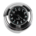 Aluminum Waterproof 22/25mm Motorcycle Handlebar Mount Dial Clock Motorcycle Handlebar Mount Clock Waterproof Handlebar Dial Clock Watch Quartz Clock Watch for Harley Motorcycle Accessories Stevvex