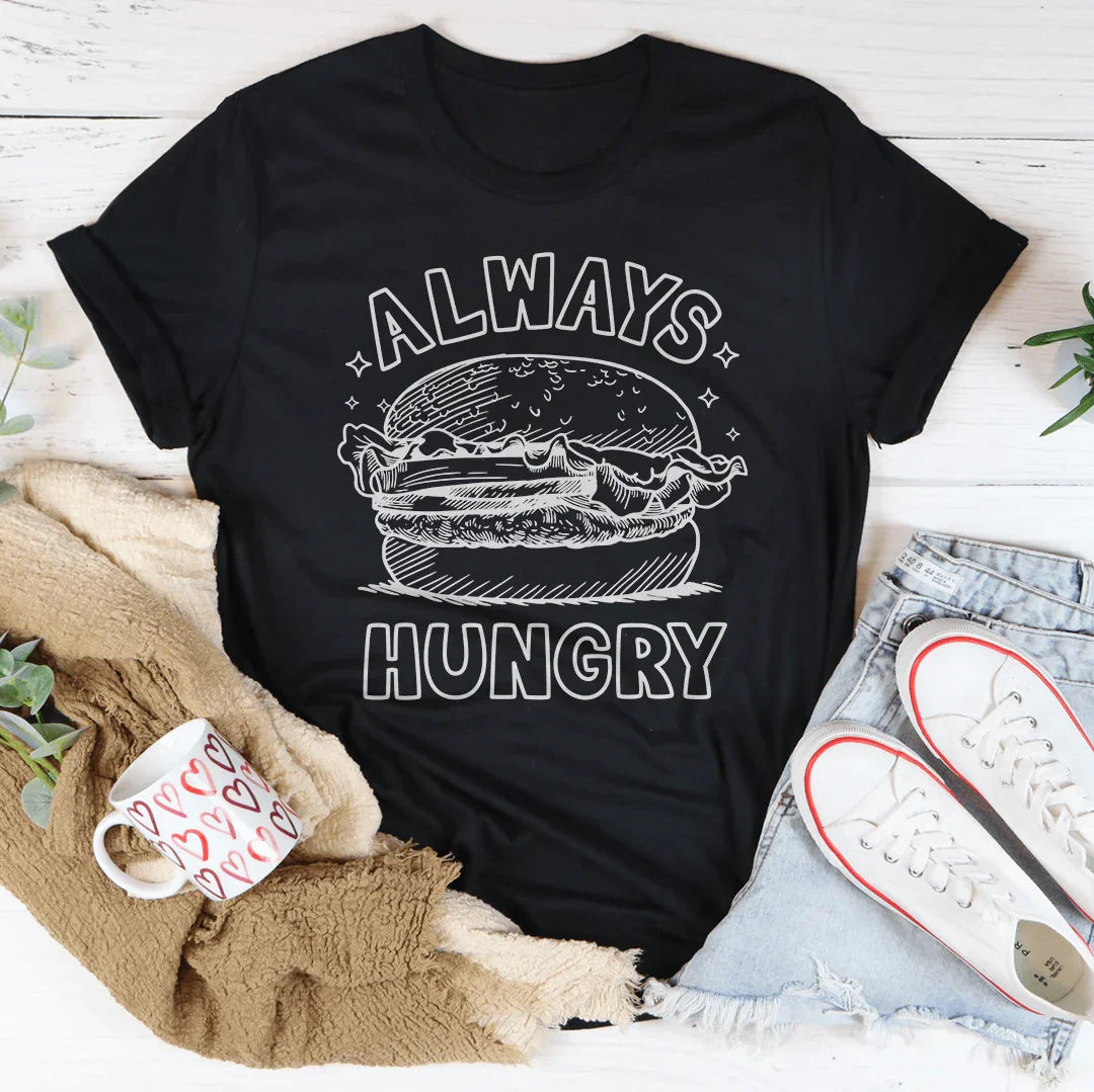 Always Hungry Tee Peachy Sunday