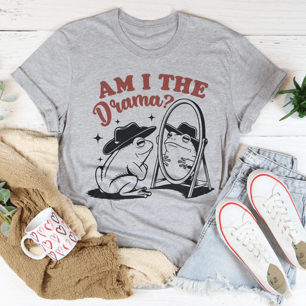 Am I The Drama Tee Peachy Sunday