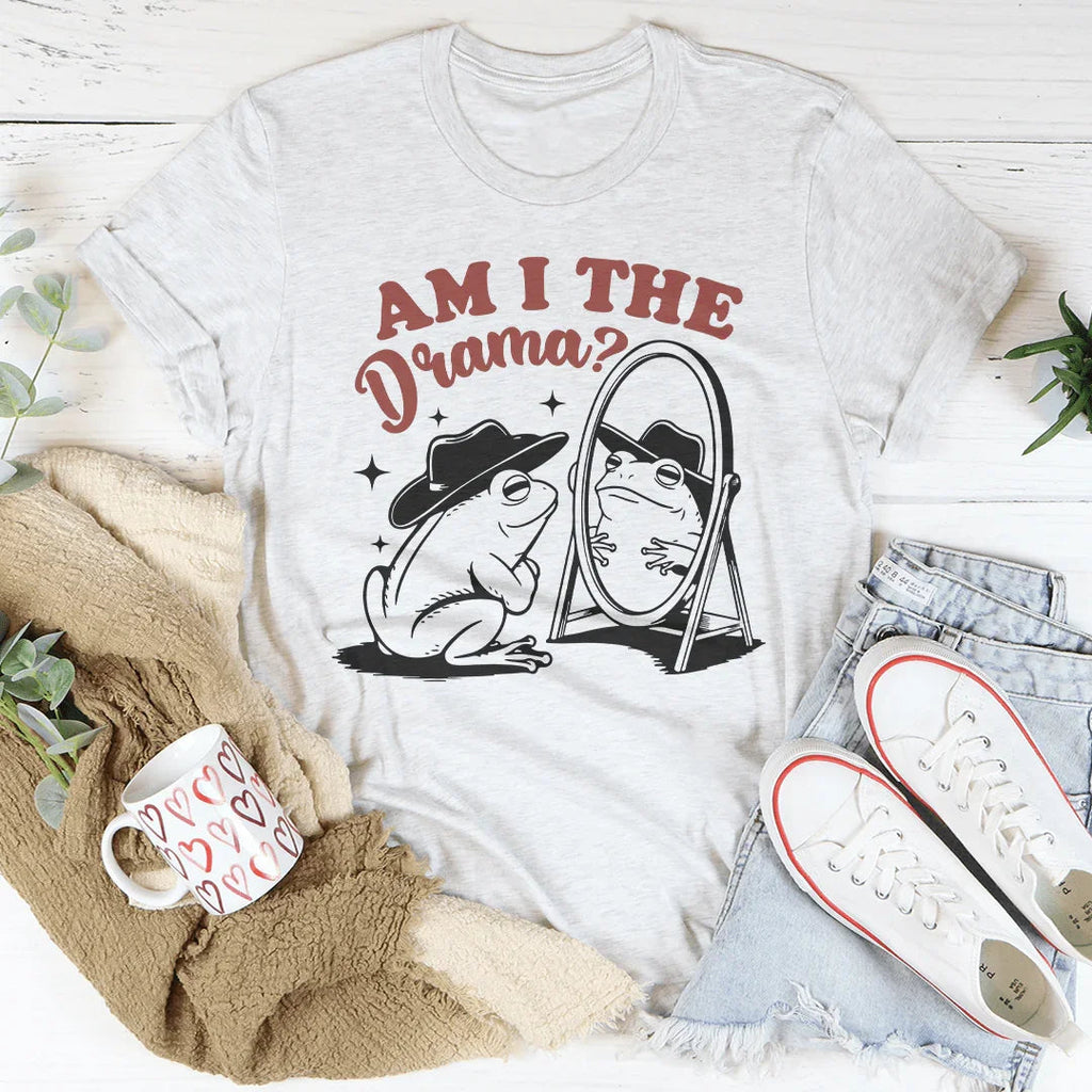 Am I The Drama Tee Peachy Sunday