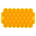 Amazing Honeycomb Ice Cube Trays Reusable Silicone Ice cube Mold Free Ice maker with Removable Lids Stevvex