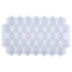Amazing Honeycomb Ice Cube Trays Reusable Silicone Ice cube Mold Free Ice maker with Removable Lids Stevvex