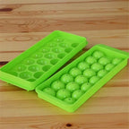 Amazing Plastic Molds Ice Tray 14 Grid 3D Round Ice Molds Home Bar Party Use Round Ball Ice Cube Makers Kitchen Ice Cream Moulds Stevvex