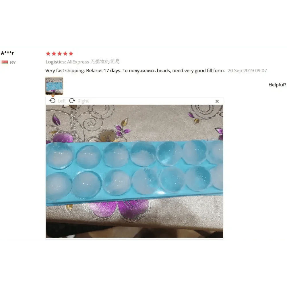 Amazing Plastic Molds Ice Tray 14 Grid 3D Round Ice Molds Home Bar Party Use Round Ball Ice Cube Makers Kitchen Ice Cream Moulds Stevvex