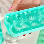 Amazing Plastic Molds Ice Tray 14 Grid 3D Round Ice Molds Home Bar Party Use Round Ball Ice Cube Makers Kitchen Ice Cream Moulds Stevvex