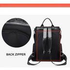 Amaznig Anti-theft Backpack In Waterproof Fabric Large Shoulder Bag With Large Capacity For Women And Men Stevvex