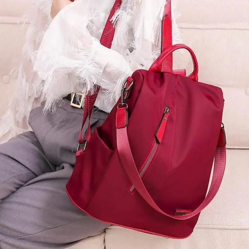 Amaznig Anti-theft Backpack In Waterproof Fabric Large Shoulder Bag With Large Capacity For Women And Men Stevvex