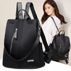 Amaznig Anti-theft Backpack In Waterproof Fabric Large Shoulder Bag With Large Capacity For Women And Men Stevvex