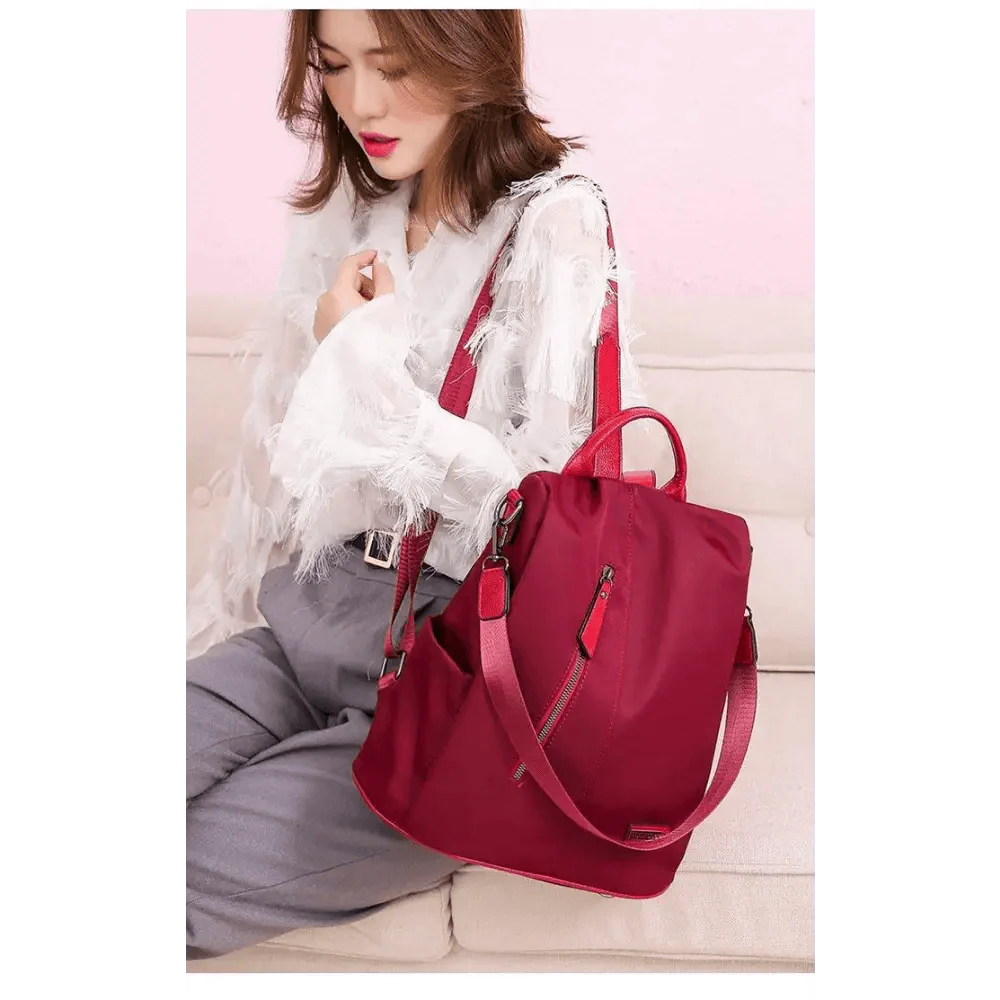 Amaznig Anti-theft Backpack In Waterproof Fabric Large Shoulder Bag With Large Capacity For Women And Men Stevvex