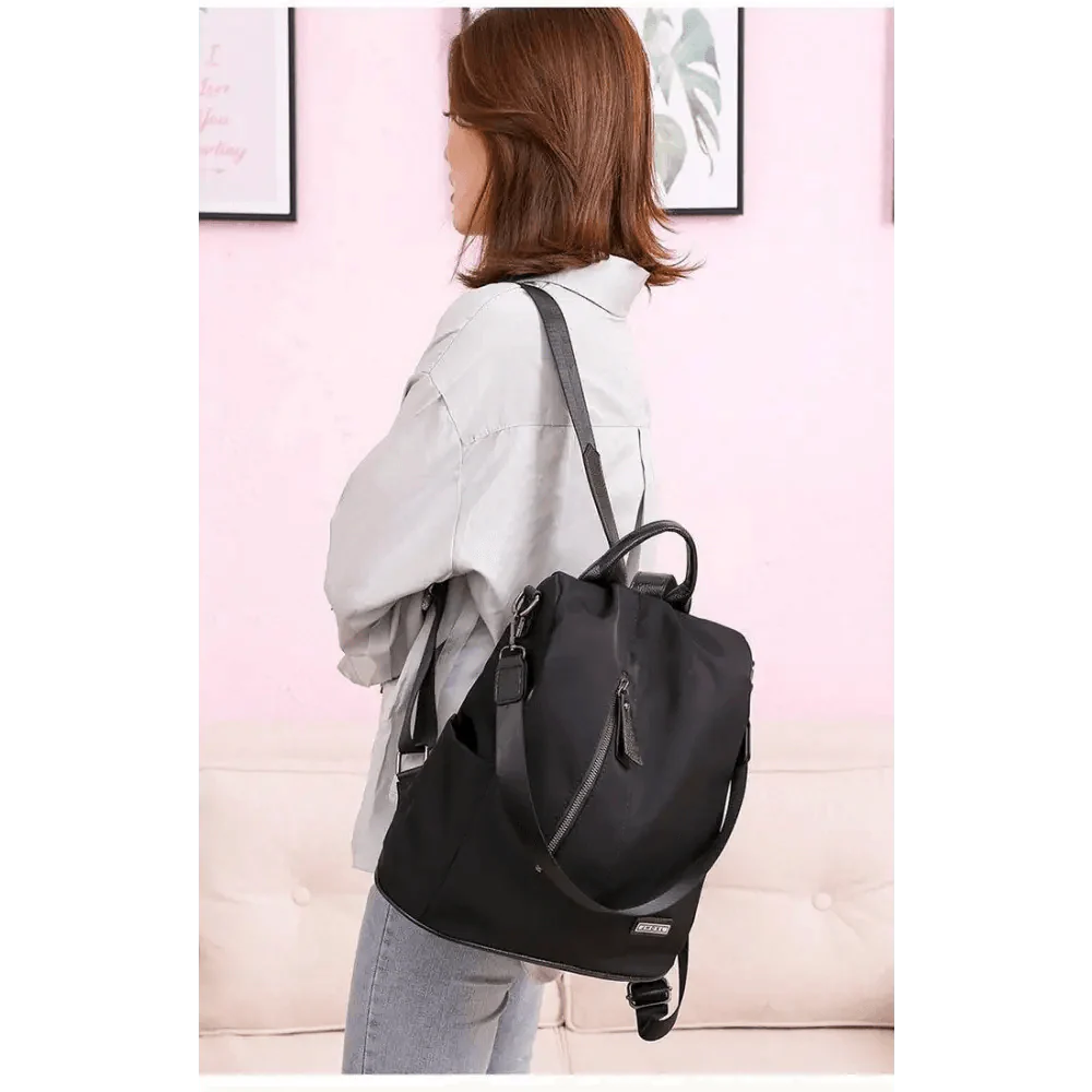 Amaznig Anti-theft Backpack In Waterproof Fabric Large Shoulder Bag With Large Capacity For Women And Men Stevvex