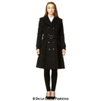Wool Blend Double Breasted Coat (1201)