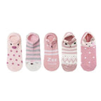 Animal Cotton Socks Female Cat With Dog Summer Short Sock Slippers Women Casual Soft Funny Boat Socks Women Winter Fuzzy Warm Slipper Floor Socks Cute Cartoon Animal Embroidery Coral Foot let Sock Sleeping Warmer Stevvex