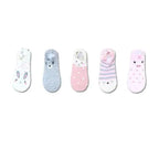 Animal Cotton Socks Female Cat With Dog Summer Short Sock Slippers Women Casual Soft Funny Boat Socks Women Winter Fuzzy Warm Slipper Floor Socks Cute Cartoon Animal Embroidery Coral Foot let Sock Sleeping Warmer Stevvex