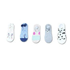Animal Cotton Socks Female Cat With Dog Summer Short Sock Slippers Women Casual Soft Funny Boat Socks Women Winter Fuzzy Warm Slipper Floor Socks Cute Cartoon Animal Embroidery Coral Foot let Sock Sleeping Warmer Stevvex