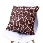 Animal Pillow Covers Zebra Deer Tiger Leopard Pattern Plush Pillow Case Custom Bed Chair Home Decor Cushion Covers