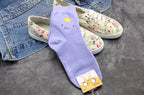 Anime Adventure Time Sock Women Cartoon Cute Socks Ice King Lumpy Space Princess Fun Autumn Winter Yellow Cotton Socks Warm Socks For Men And Women Stevvex