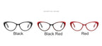 Anti-blue Light Coated Lenses Luxury Red Black Fashion Cat Eye Glasses For  Women Reading Glasses & Men Computer Cateye Blue Light Blocking Reading Glasses Stevvex