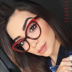 Anti-blue Light Coated Lenses Luxury Red Black Fashion Cat Eye Glasses For  Women Reading Glasses & Men Computer Cateye Blue Light Blocking Reading Glasses Stevvex