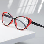 Anti-blue Light Coated Lenses Luxury Red Black Fashion Cat Eye Glasses For  Women Reading Glasses & Men Computer Cateye Blue Light Blocking Reading Glasses Stevvex