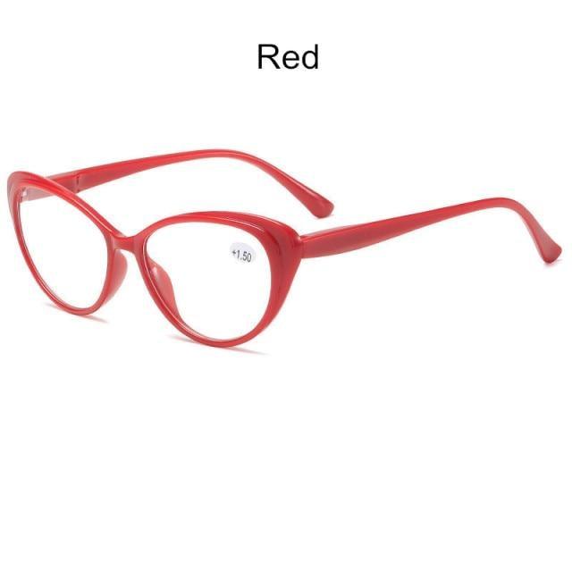 Anti-blue Light Coated Lenses Luxury Red Black Fashion Cat Eye Glasses For  Women Reading Glasses & Men Computer Cateye Blue Light Blocking Reading Glasses Stevvex