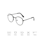 Anti Blue Light Glasses Computer Goggles Eye Protection For Men And Women Fashion Round Anti Blue Light Eyeglasses Reading Glasses Metal Spectacles For Men Women Eyewear Eyeglasses Frame Diopter 0 To 4.0 Stevvex
