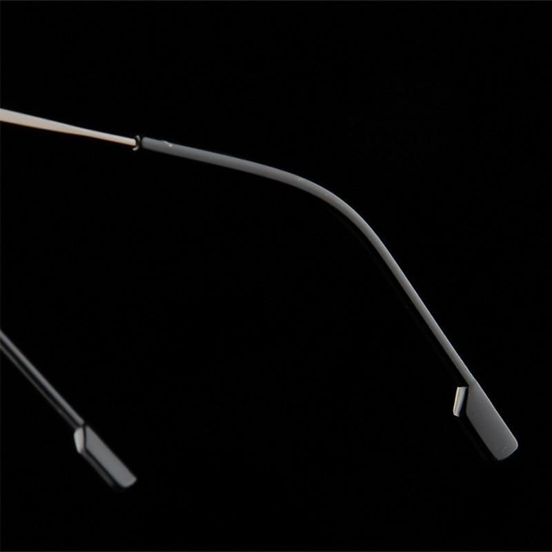 Anti-Blue Light Reading Glasses Ultralight Style Memory Titanium Rimless Reading Glasses For Men & Women Presbyopic  Eyeglasses For Everyday Use New Attractive Style Stevvex