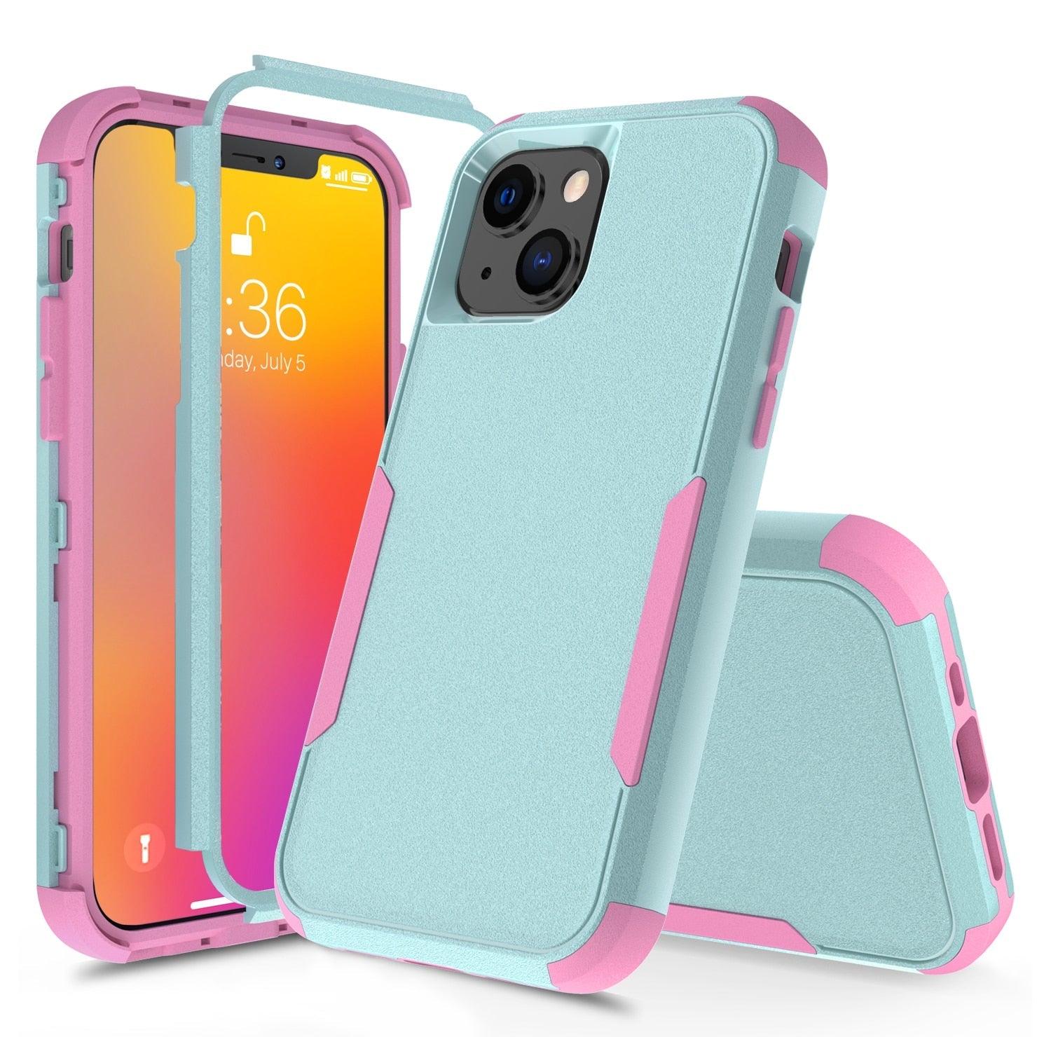 Anti-Drop Protective Case Bumper Case Protective Cover For iPhone 11 Pro Max Case Armor Hard Shockproof Phone Cover For iPhone  7 8 Plus X XR Stevvex