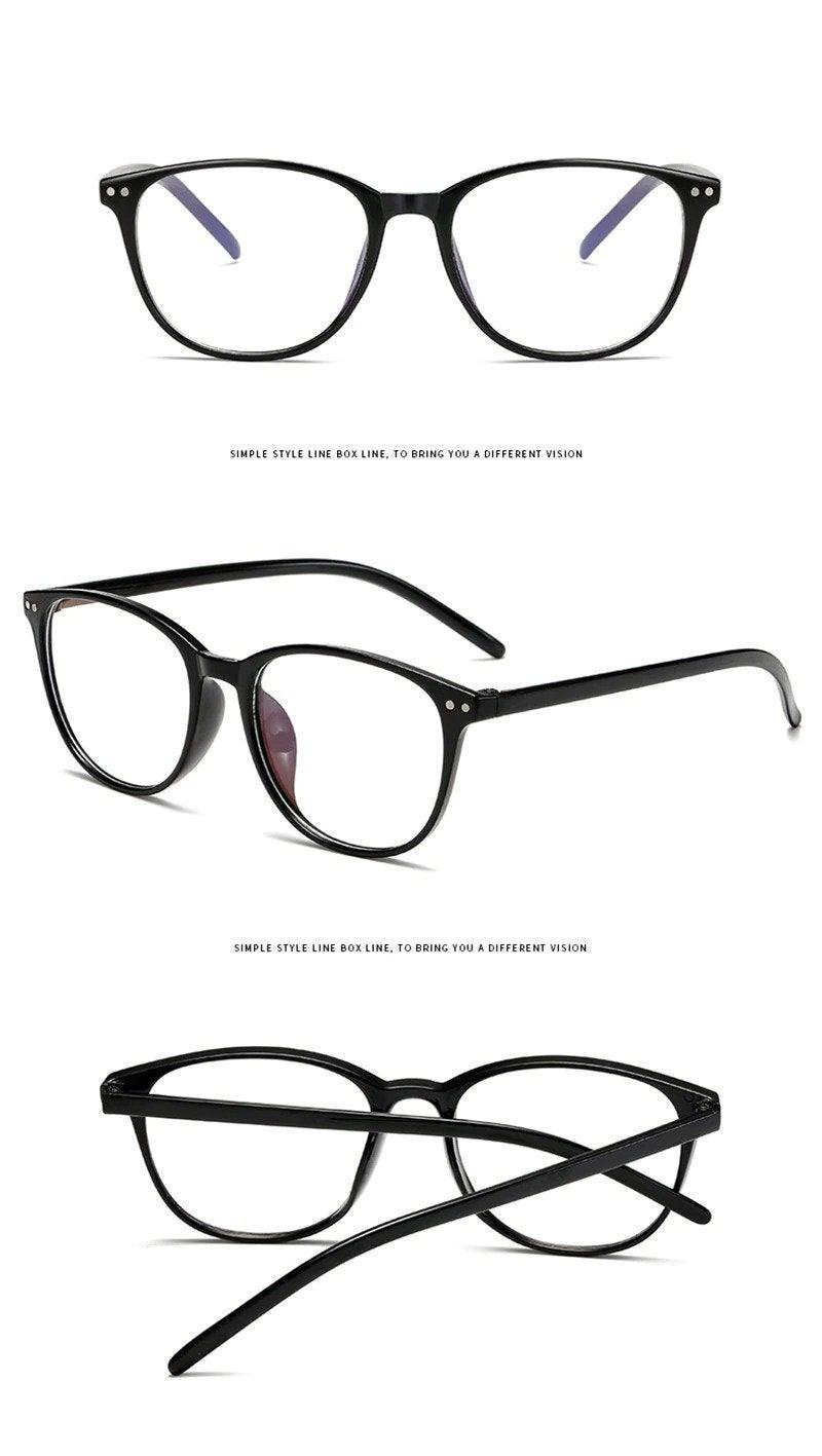 Anti Eye Strain Attractive Anti Blue Light Computer Reading Glasses For Women & Men Round New Reading Presbyopic Attractive Glasses For Men And Women Stevvex