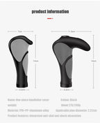 Anti-Slip Handle Bicycle Grips Cuffs Handles For Bicycle Handlebar On The Bike Grips New Generation Bike Handlebar Grip Soft Gel Inserts Shock Resistance Ergonomics Comfort Design Stevvex