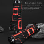 Anti-Slip Handle Bicycle Grips Cuffs Handles For Bicycle Handlebar On The Bike Grips New Generation Bike Handlebar Grip Soft Gel Inserts Shock Resistance Ergonomics Comfort Design Stevvex