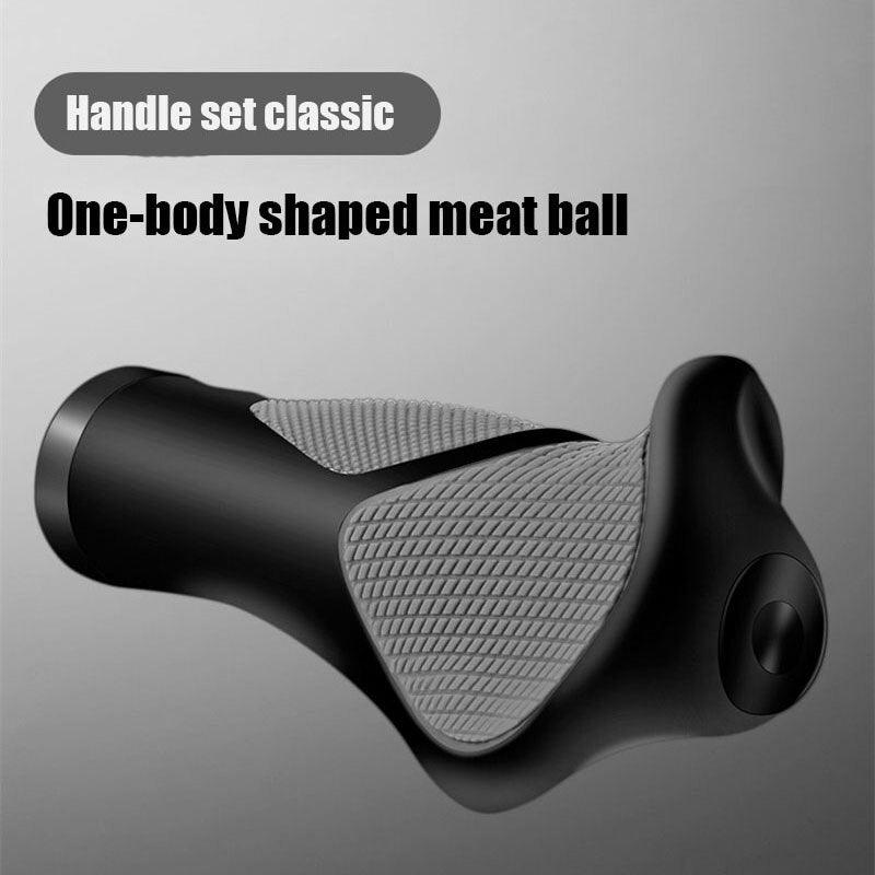 Anti-Slip Handle Bicycle Grips Cuffs Handles For Bicycle Handlebar On The Bike Grips New Generation Bike Handlebar Grip Soft Gel Inserts Shock Resistance Ergonomics Comfort Design Stevvex
