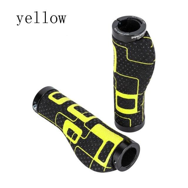 Anti-Slip Handle Bicycle Grips Cuffs Handles For Bicycle Handlebar On The Bike Grips New Generation Bike Handlebar Grip Soft Gel Inserts Shock Resistance Ergonomics Comfort Design Stevvex