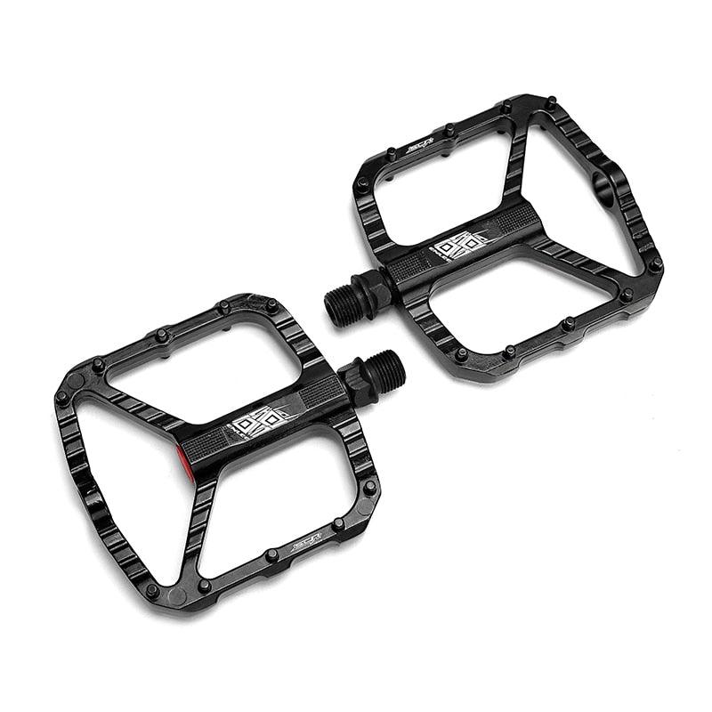 Anti-Slip Ultra-light Bicycle Pedal Quick Release Pedal Flat Bearing Pedal Suitable For Mountain Road Bike Accessories Mountain Bike Pedals Nylon Composition Bicycle Pedals With Wide Flat Platform Stevvex