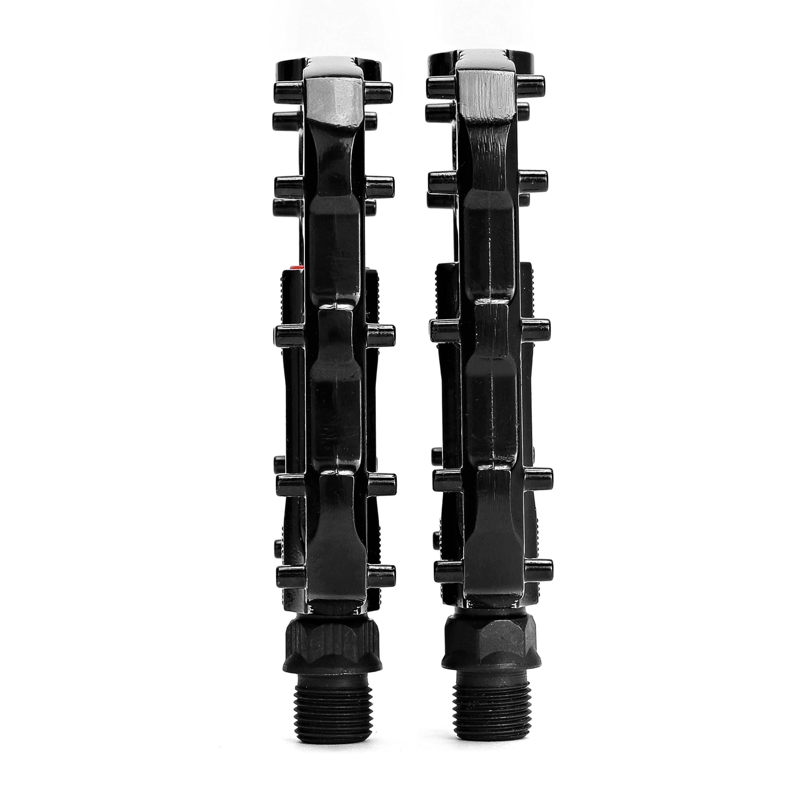 Anti-Slip Ultra-light Bicycle Pedal Quick Release Pedal Flat Bearing Pedal Suitable For Mountain Road Bike Accessories Mountain Bike Pedals Nylon Composition Bicycle Pedals With Wide Flat Platform Stevvex