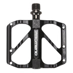 Anti-slip Ultralight Bicycle Pedal Quick Release Pedal Flat 3 Bearings Pedal for Mountain Road Bike Accessories 3 Bearings Mountain Bike Pedals Platform Bicycle Flat Alloy Pedals Pedals Non-Slip Alloy Flat Pedals Stevvex