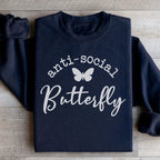 Anti Social Butterfly Sweatshirt Peachy Sunday