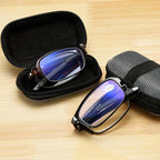Anti UV Glare Eyestrain Foldable Computer Spring Hinge Readers For Women And  Man Reading Glasses Retro Folding Spectacles Luxury Frame And TR Glasses Blue Light Readers+1.0 +1.5 +2.0 +2.5 +3.0 +3.5 +4.0 Stevvex